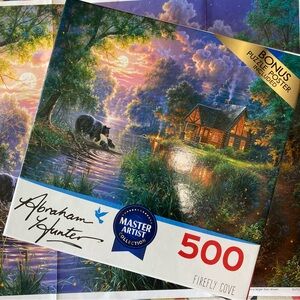 500 Piece Jigsaw Puzzle Abraham Hunter Has All Pieces Master Artist Collection